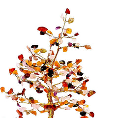 Seven Chakra Natural Gemstone Healing Tree