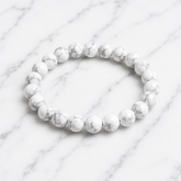 Natural Howlite Bracelet | The Howlite Signature