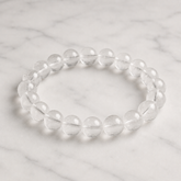 Natural Crystal Quartz Bracelet | The Crystal Quartz Signature