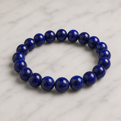 Natural Lapis Lazuli Bracelet | The Lapis Signature