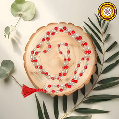 Moti Moonga Mala Red Coral Necklace