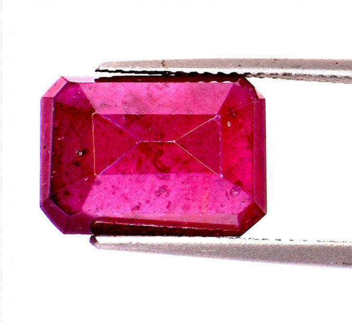 Ruby Gemstone Certified 7.25 To7.50 Ratti