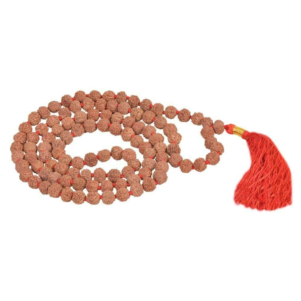 Rudraksha Semi Pathariya Mala 108 Beads