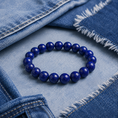 Natural Lapis Lazuli Bracelet | The Lapis Signature