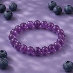 Natural Amethyst Bracelet | The Amethyst Signature