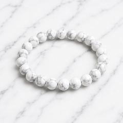 Natural Howlite Bracelet | The Howlite Signature