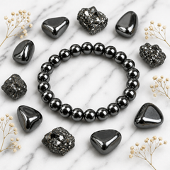 Natural Hematite Bracelet | The Hematite Signature