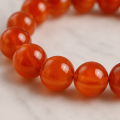 Natural Carnelian Bracelet | The Carnelian Signature