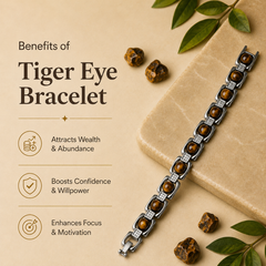 The Tiger Eye in German Silver Metal